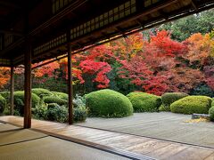 【詩仙堂丈山寺】
https://kyoto-shisendo.net/

2023年11月28日，まずは朝一番に【詩仙堂】へ。京阪・出町柳からタクシーでも 1,500円程度。叡山電鉄・一乗寺からは徒歩13分(900m)程度です。