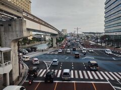 本日の宿がある旭橋へ
