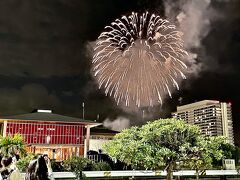 10月21日（土曜日）に行われた浦安の花火大会♪