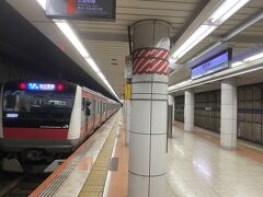 京葉線に乗って越中島駅に来ました。
今日はここからスタートです。