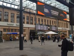 ヘルシンキ中央駅に着きました。