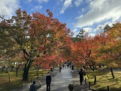 三門から法堂へ
南禅寺では、ここの紅葉が一番きれいでした