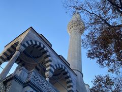家族のおすすめで、アスタリスクから徒歩すぐの東京ジャーミイに来ました。オスマン様式のモスクだそうです。