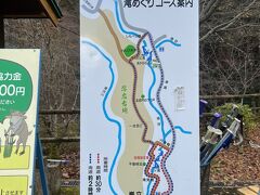 登山にちょっと物足りなさを感じ、3～40分車で移動し、巌立へ