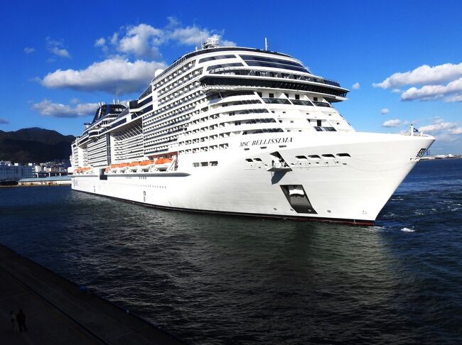 MSCベリッシマで ″ 秋の日本一周クルーズ ″ そのⅠ神戸港から