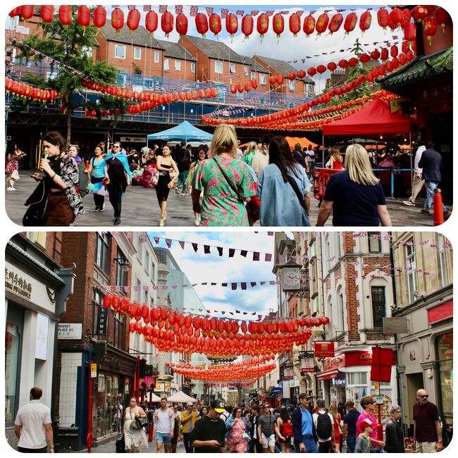 広いチャイナタウン<br />歩いている人の人種も多種多様。