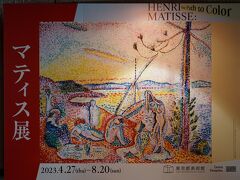 第10位「マティス展 Henri Matisse: The Path to Color」（東京都美術館）4/27～8/20開催、5/1訪問
妹と甥っ子のともちゃんの3人で行ってきました。アンリ・マティスはフォーヴィスム（野獣派）を代表する画家として知られ、「帽子の女」「ダンス」「ジャズ（切り絵コラージュを含んだ作品集）」など数々の名作を遺し、今なお後世の芸術家やデザインに影響を与え続けています。
