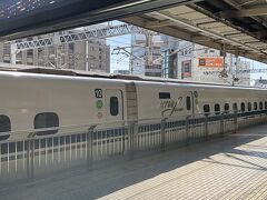 そして浜松駅からは新幹線で帰宅～