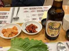 昼だけとビールいただいちゃいます。ご飯が1,000円以上する中で、ビールが550円というのは割安感もあり。昔よりだいぶ高いけどね。