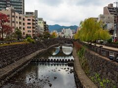 眼鏡橋に到着！
美しい橋です。サイズは諫早の眼鏡橋のほうが大きいです。