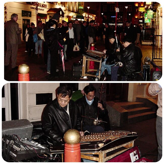 この画像は、１１年程前〈２０１２.１２〉<br />にやって来た時には<br />チャイナタウンのストリートパフォーマーの<br />中国の民族楽器の演奏を楽しみました。<br />