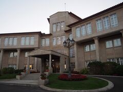 今日のお宿は、サンティアゴ・デ・コンポステーラのグランホテルロスアベトスです。