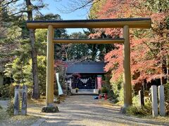 伊達政宗公と片倉景綱公が合祀されている【神明社しんめいしゃ】
にお参りして駅へ向かいました。