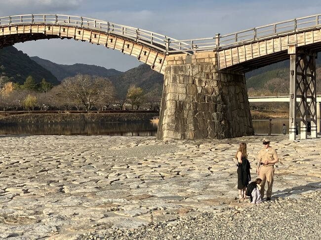 中世の橋 錦帯橋の下をくぐりました | 九代目七右衛門の徒然日記