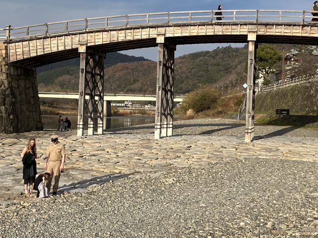 中世の橋 錦帯橋の下をくぐりました | 九代目七右衛門の徒然日記
