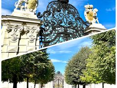 ウィーン中央駅から一番近い“ベルヴェデーレ宮殿 (Schloss Belvedere)” へ！
う～ん、ハプスブルク家ゆかりの宮殿。入口からいきなりお上品です。気品が違う感じがします。
