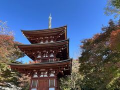 岡寺の三重塔