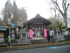 盛岡城の北側にある桜山神社へ。