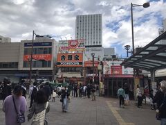 大宮駅の東口から歩く