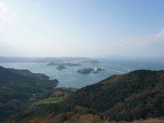 　「来島海峡大橋」方面。まだ2時前でしたが光の加減で冬の薄暗さを感じます。