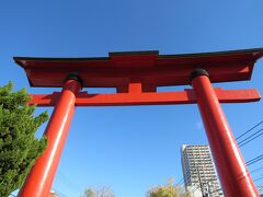 【尼崎えびす神社】

商売や一家の繁栄を見守る「尼のえべっさん」
高さ17ｍ、笠木22ｍ、柱直径1.6ｍの鳥居。