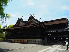 【吉備津神社】国宝の本殿と拝殿。