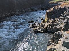 十川の柱状節理