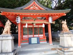 生田神社にも境内に複数の末社などがあり、蛭子神社もその一つです。