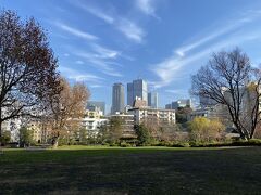 東京ミッドタウンの一角にある港区立檜町公園。