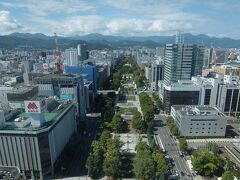 よく見る札幌の光景。初めて観たけどテンション上がる！