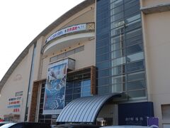 少し歩いてクルーズ船乗り場に着きました。