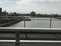 移動です。新中川にやって参りました。