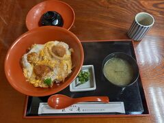 松島のかき丼の定食