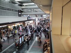 今月2回目の旅路、沖縄は今年6回目～
9月も月曜日の午前中ですが
混雑している羽田空港です。
