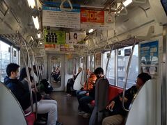 電車での移動