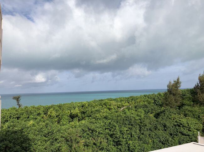 ホテルの廊下からの眺め