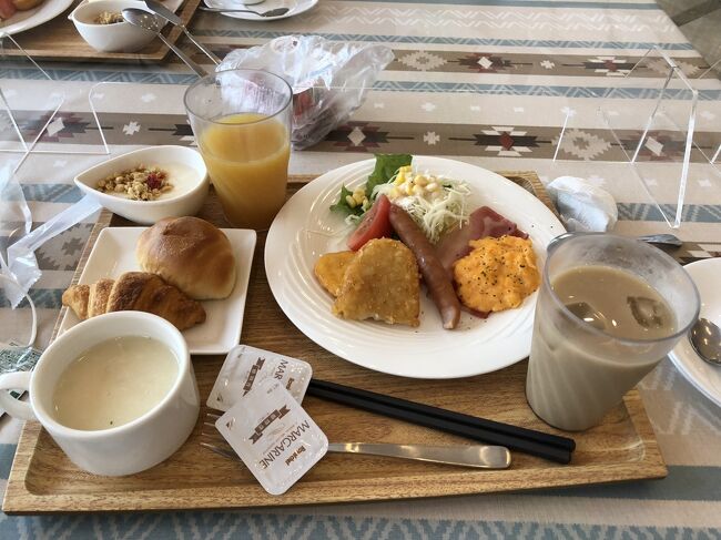 2日目ホテルの朝食<br /><br />洋食をチョイス