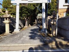 「天神社の大鳥居」