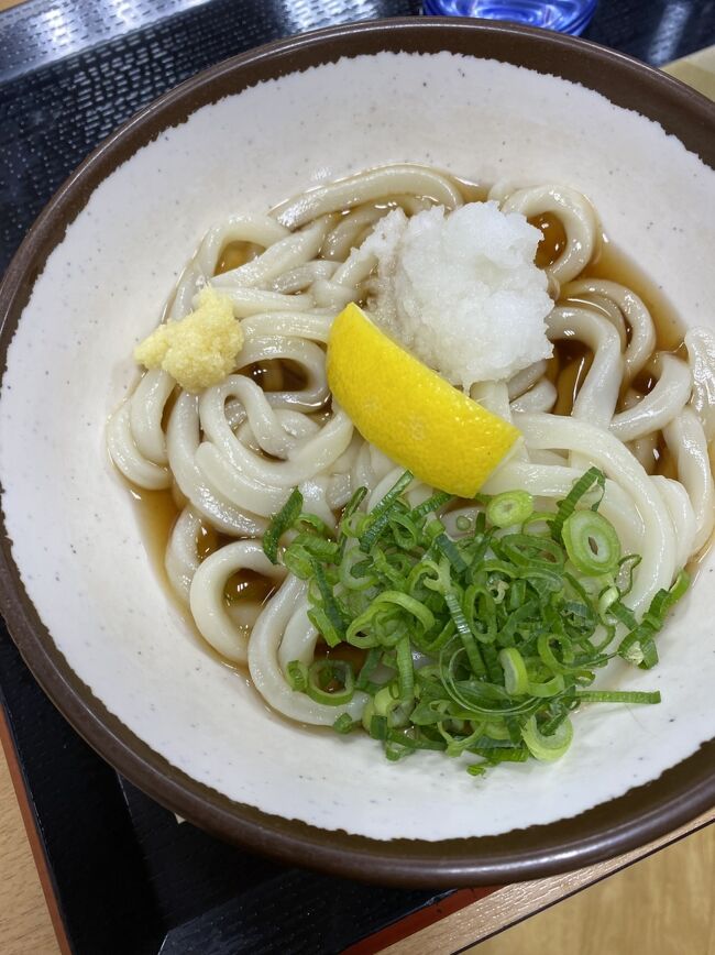 ぶっかけうどん。