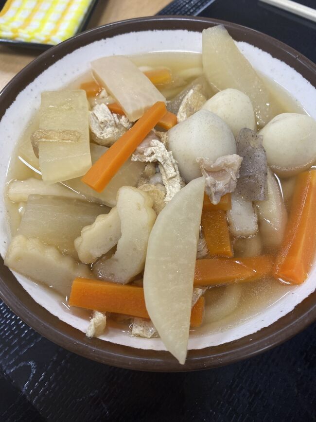 しっぽくうどん。<br />季節限定。暖まる味でした。