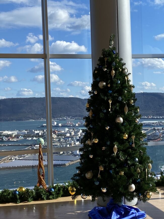 クリスマスツリーが飾られていて、イベントをするスペースも開放していました。