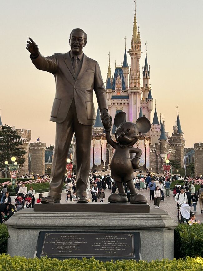 2023.11 40周年の東京ディズニーランド、シニアの遊び方≪1≫…1日目