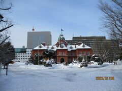 赤煉瓦の北海道庁旧本庁舎
絵になります