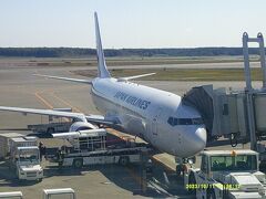 飛行機での移動