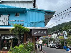 猫空到着。
観光客で混雑しています。
人が多いのと湿気でか、熱中症みたいになってしまいました。
片頭痛してきたので、どこか店に入りたい。