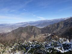 志賀高原方面の山々