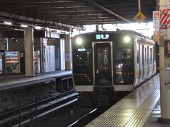 　宇都宮駅ホームに戻ってきました。
　ちょうど黒磯駅からの電車が到着するところでした。