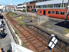 法界院駅から、代行バスに乗換。