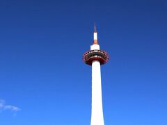 快晴の空に白いタワーが映えるわー。