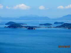 展望台から見た瀬戸内海大島